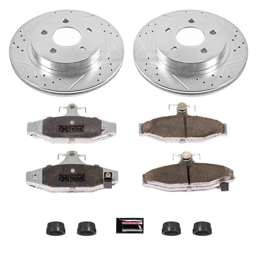 PowerStop Z26 Street Warrior Brake Upgrade Kits for 1993-1997 CAMARO, FIREBIRD - K1531-26 PowerStop Autoparts