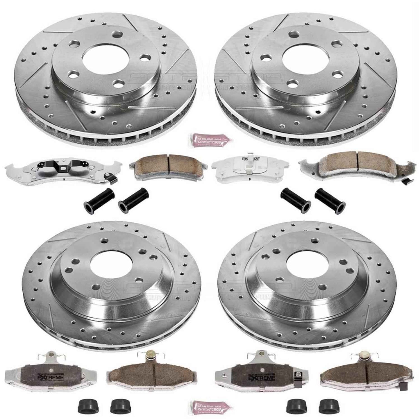 PowerStop Z26 Street Warrior Brake Upgrade Kits for 1994-1997 CAMARO, FIREBIRD - K1535-26