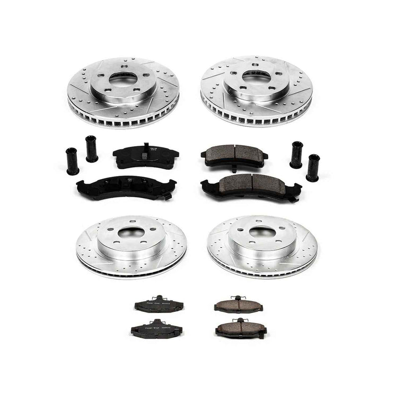 PowerStop Z23 Evolution Sport Brake Upgrade Kits for 1994-1997 CAMARO, FIREBIRD - K1535 PowerStop Autoparts