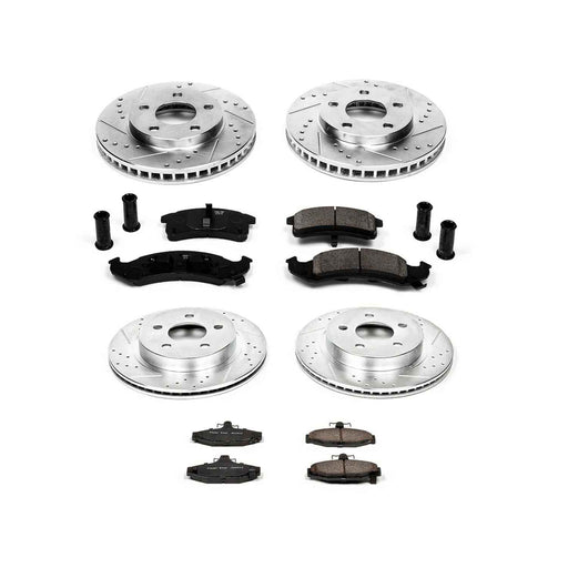 PowerStop Z23 Evolution Sport Brake Upgrade Kits for 1994-1997 CAMARO, FIREBIRD - K1535 PowerStop Autoparts