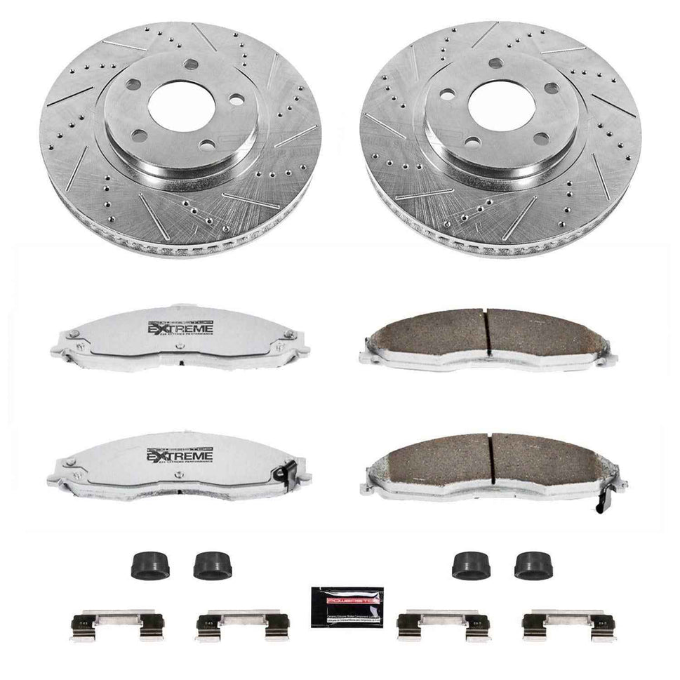 PowerStop Z26 Street Warrior Brake Upgrade Kits for 1998-2002 CAMARO, FIREBIRD - K1547-26