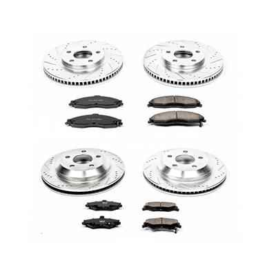 PowerStop Z23 Evolution Sport Brake Upgrade Kits for 1998-2002 CAMARO, FIREBIRD - K1548 PowerStop Autoparts