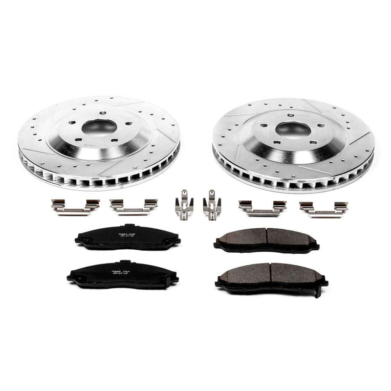 PowerStop Z23 Evolution Sport Brake Upgrade Kits for 1997-2004 CORVETTE, 2004-2009 XLR - K1559 PowerStop Autoparts