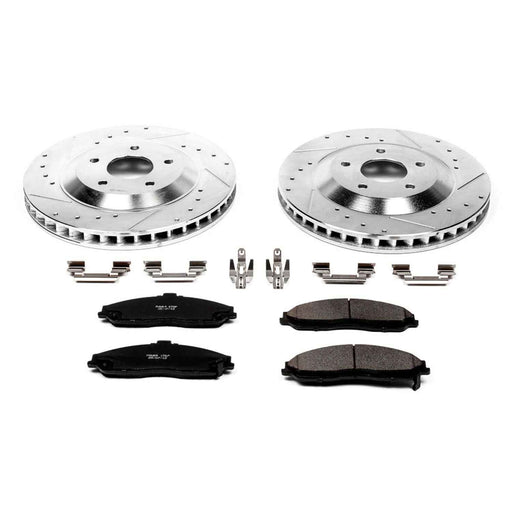 PowerStop Z23 Evolution Sport Brake Upgrade Kits for 1997-2004 CORVETTE, 2004-2009 XLR - K1559 PowerStop Autoparts