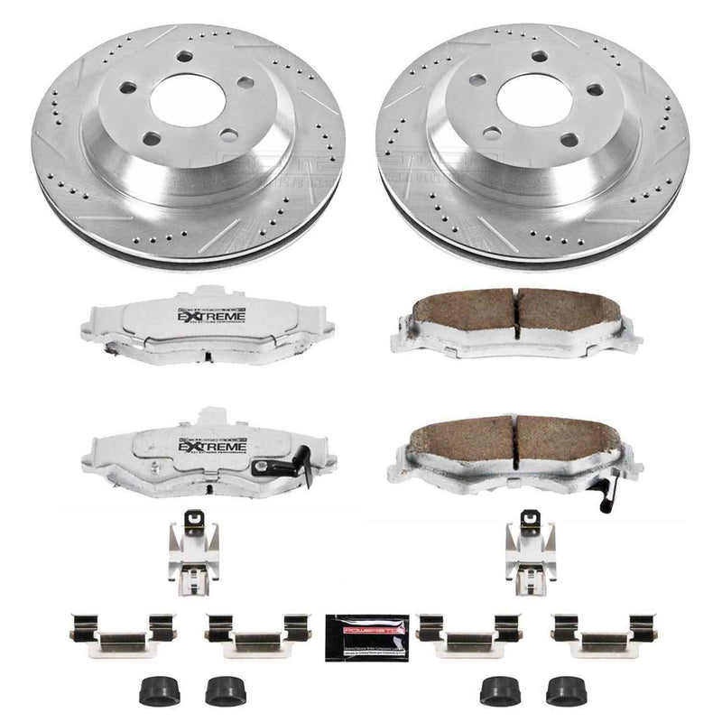 PowerStop Z26 Street Warrior Brake Upgrade Kits for 1998-2002 CAMARO, FIREBIRD - K1568-26 PowerStop Autoparts