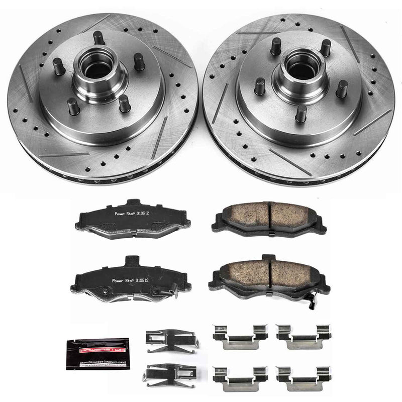 PowerStop Z23 Evolution Sport Brake Upgrade Kits for 1998-2002 CAMARO, FIREBIRD - K1568 PowerStop Autoparts