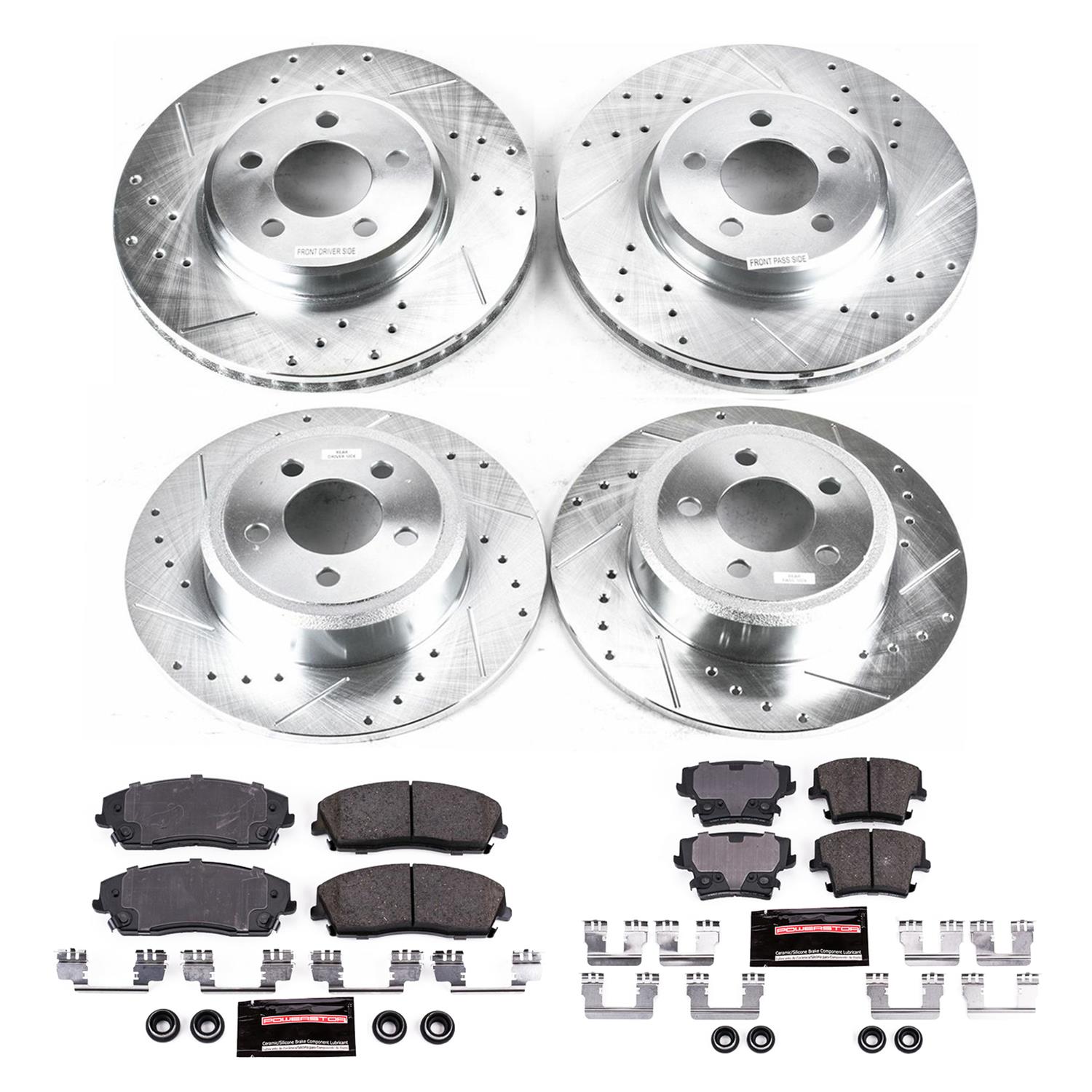 PowerStop Z23 Evolution Sport Brake Upgrade Kits K1715