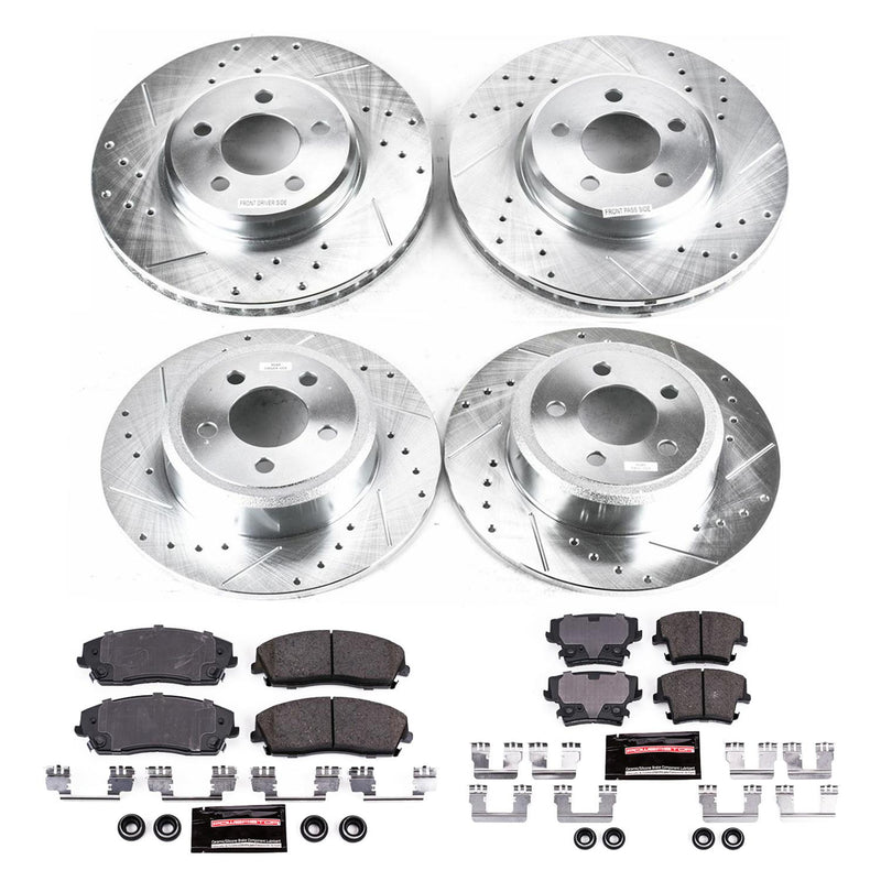 PowerStop Z23 Evolution Sport Brake Upgrade Kits K1715 PowerStop Autoparts
