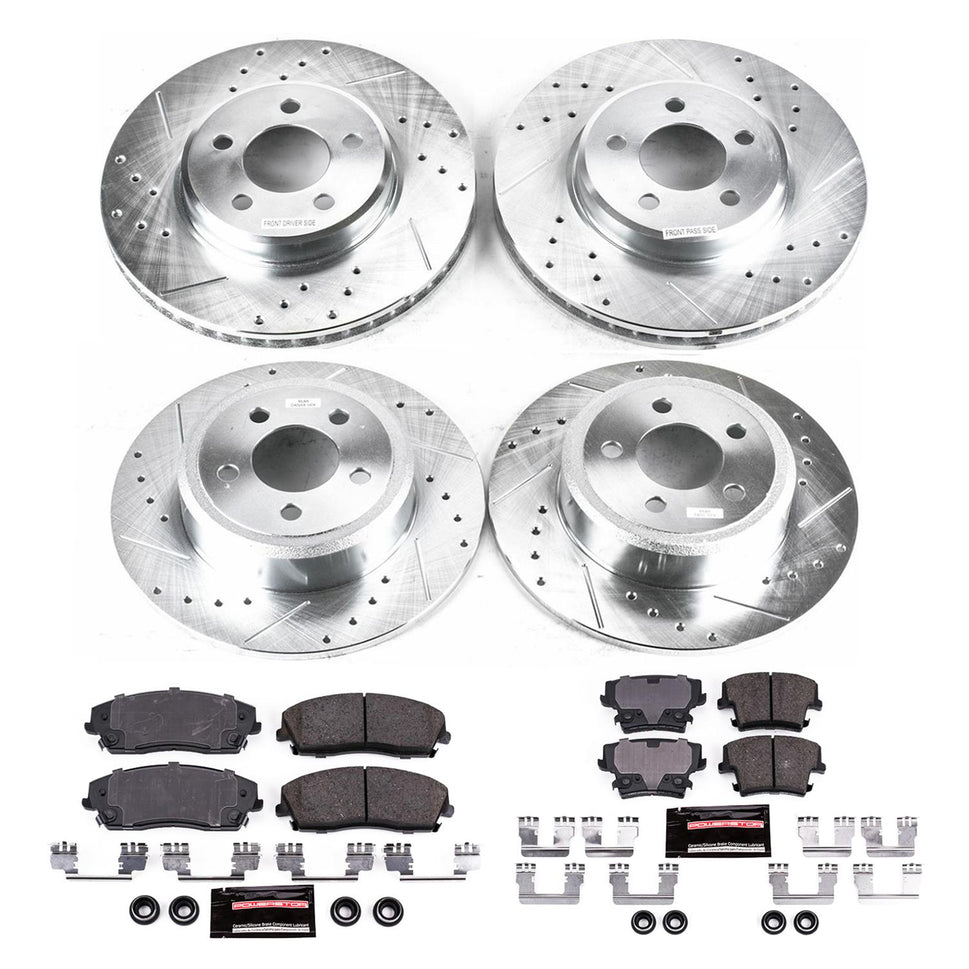 PowerStop Z23 Evolution Sport Brake Upgrade Kits K1715