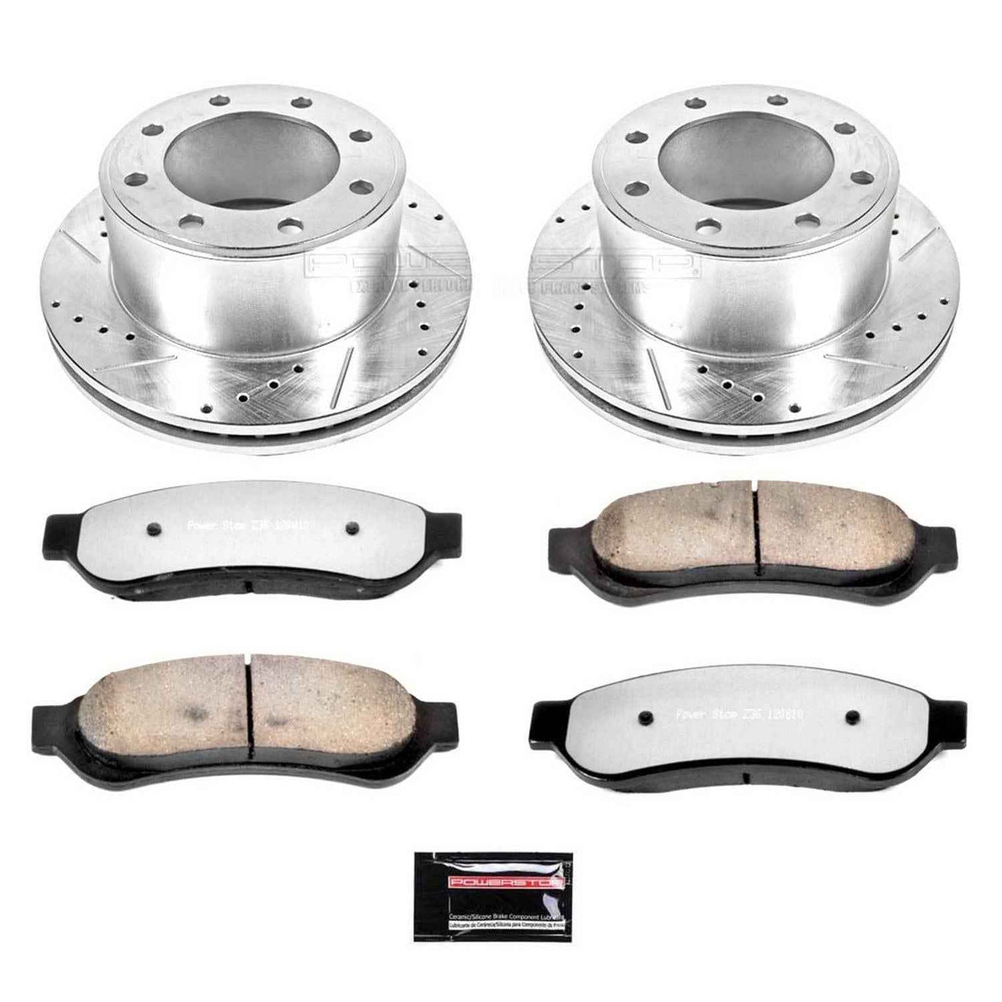 PowerStop Z36 Truck and Tow Brake Upgrade Kits for 2007-2010 F-250 SUPER DUTY, F-350 SUPER DUTY - K1798-36