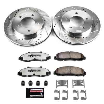 PowerStop Z36 Truck and Tow Brake Upgrade Kits for 1997-2003 F-150, 2004 F-150 HERITAGE - K1866-36 PowerStop Autoparts