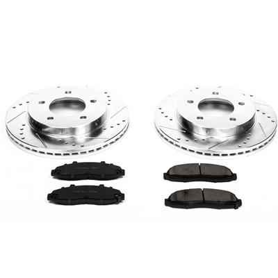 PowerStop Z23 Evolution Sport Brake Upgrade Kits for 1997-2003 F-150, 2004 F-150 HERITAGE - K1866