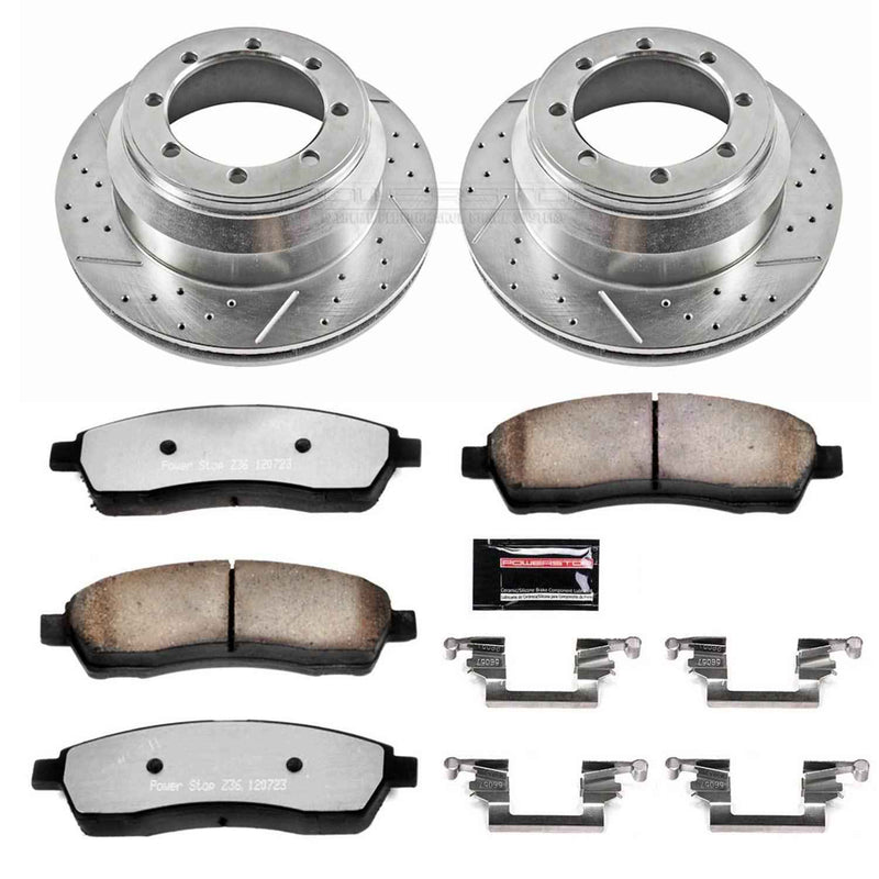 PowerStop Z36 Truck and Tow Brake Upgrade Kits for 1999-2004 F-350 SUPER DUTY - K1889-36 PowerStop Autoparts