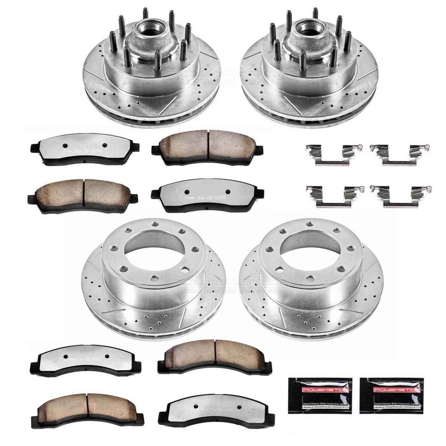 PowerStop Z36 Truck and Tow Brake Upgrade Kits for 1999-2002 F-350 SUPER DUTY, F-250 SUPER DUTY, 2000-2002 EXCURSION - K1894-36