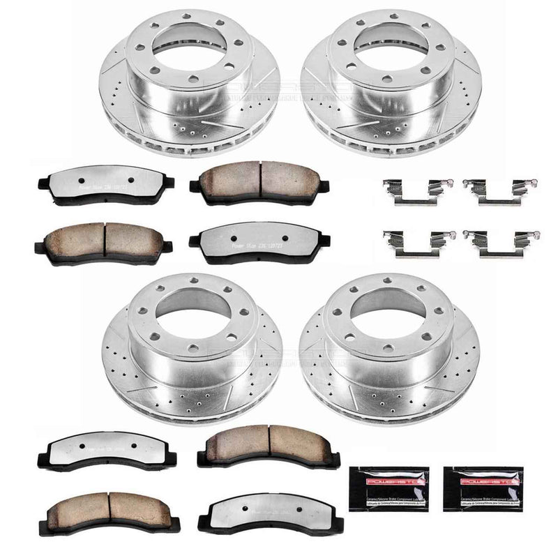 PowerStop Z36 Truck and Tow Brake Upgrade Kits for 1999-2004 F-350 SUPER DUTY, F-250 SUPER DUTY, 2000-2005 EXCURSION - K1906-36 PowerStop Autoparts