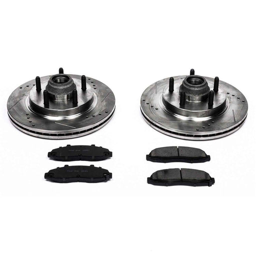 PowerStop Z23 Evolution Sport Brake Upgrade Kits for 2002 BLACKWOOD, 2000-2003 F-150, 2004 F-150 HERITAGE - K1914 PowerStop Autoparts