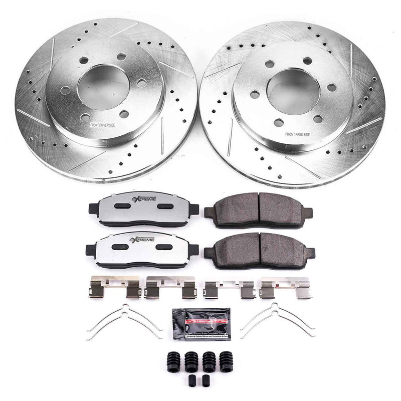 PowerStop Z36 Truck and Tow Brake Upgrade Kits for 2004-2008 F-150, 2006-2008 MARK LT - K1943-36 PowerStop Autoparts
