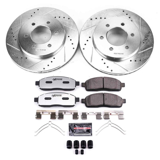 PowerStop Z36 Truck and Tow Brake Upgrade Kits for 2004-2008 F-150, 2006-2008 MARK LT - K1943-36 PowerStop Autoparts