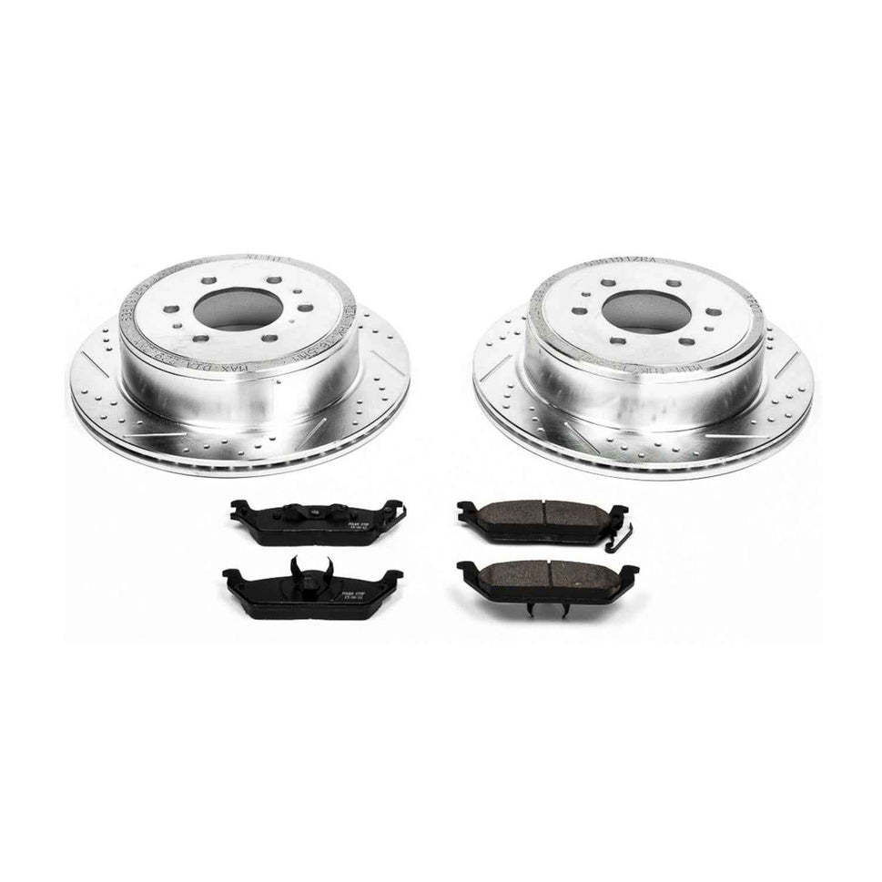 PowerStop Z23 Evolution Sport Brake Upgrade Kits for 2004-2011 F-150, 2006-2008 MARK LT - K1950