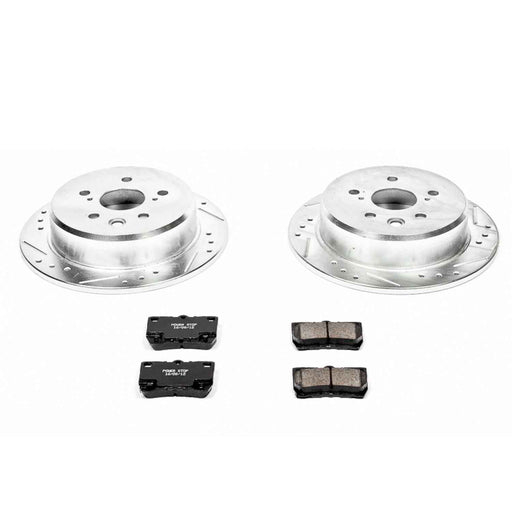 PowerStop Z23 Evolution Sport Brake Upgrade Kits for 2006-2013 IS250 - K195 PowerStop Autoparts