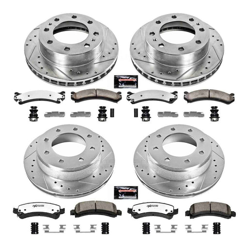 PowerStop Z36 Truck and Tow Brake Upgrade Kits for 2003-2020 EXPRESS 2500, SAVANA 2500 - K2025-36 PowerStop Autoparts