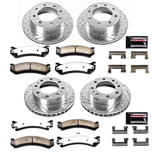 PowerStop Z36 Truck and Tow Brake Upgrade Kits K2027-36 PowerStop Autoparts