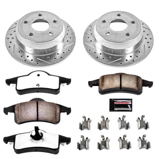 PowerStop Z36 Truck and Tow Brake Upgrade Kits for 1999-2004 GRAND CHEROKEE - K2151-36 PowerStop Autoparts
