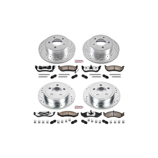 PowerStop Z36 Truck and Tow Brake Upgrade Kits for 2003-2006 WRANGLER - K2154-36 PowerStop Autoparts
