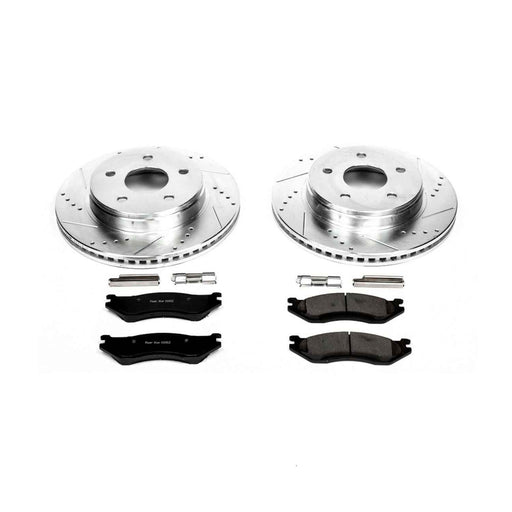 PowerStop Z23 Evolution Sport Brake Upgrade Kits for 2003-2005 RAM 1500 - K2167 PowerStop Autoparts