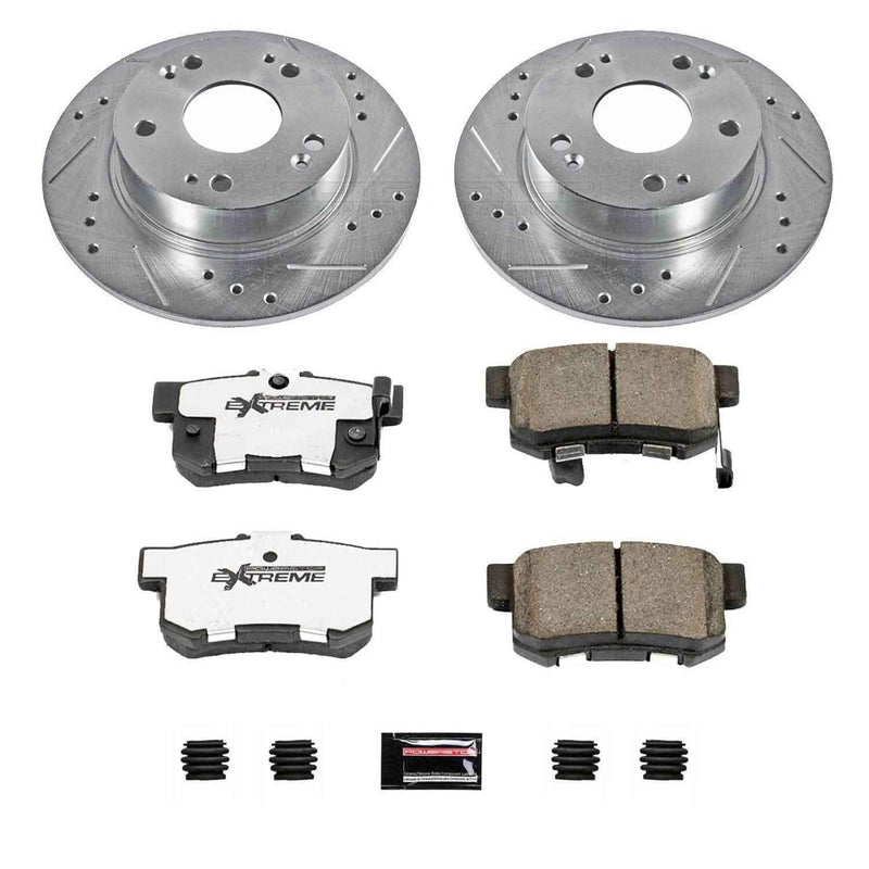 PowerStop Z26 Street Warrior Brake Upgrade Kits for 2003-2007 ACCORD, 2004-2008 TSX - K2391-26 PowerStop Autoparts