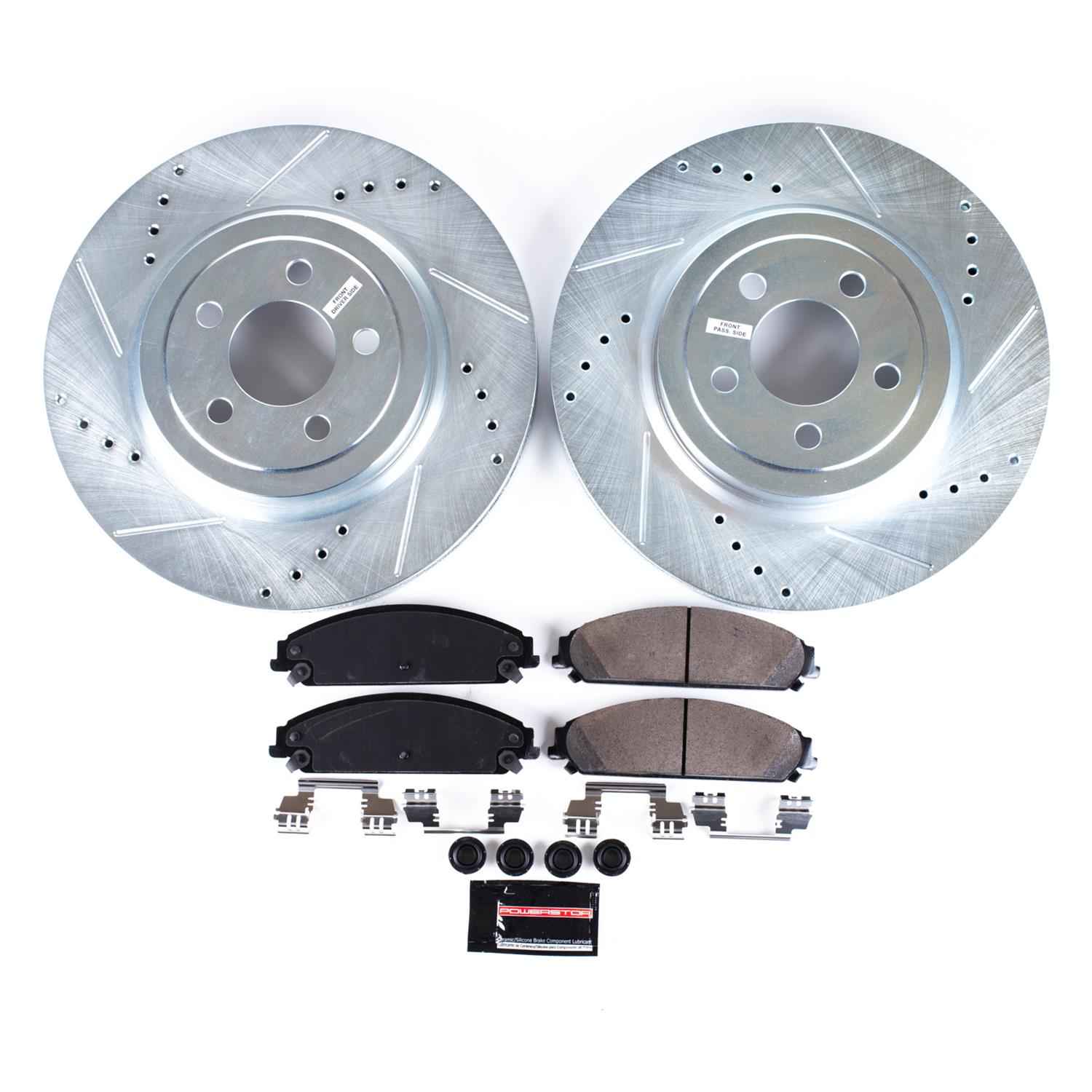 PowerStop Z23 Evolution Sport Brake Upgrade Kits K2560