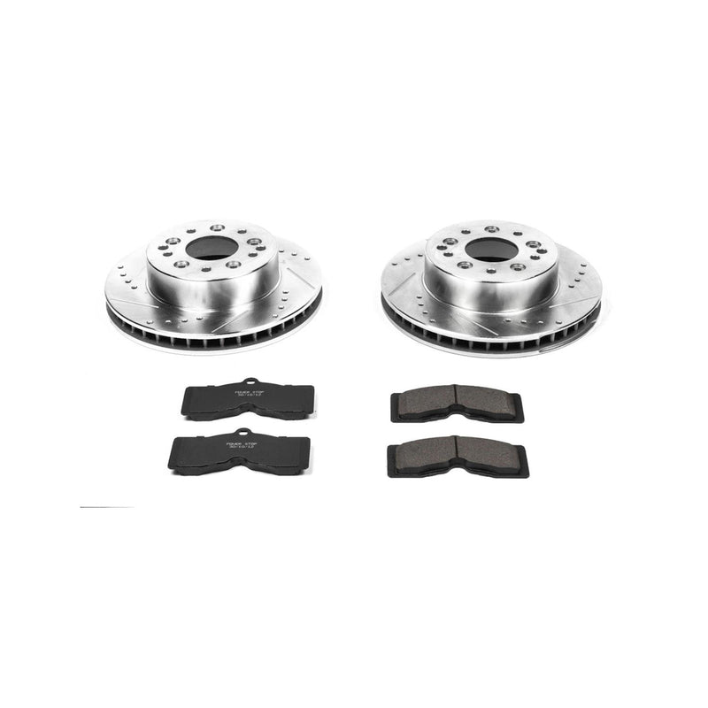PowerStop Z23 Evolution Sport Brake Upgrade Kits for 1969 CAMARO, 1963-1982 CORVETTE - K2596 PowerStop Autoparts