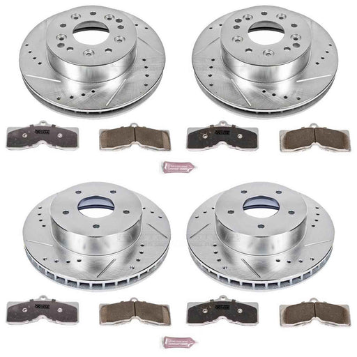 PowerStop Z26 Street Warrior Brake Upgrade Kits for 1963-1982 CORVETTE - K2597-26 PowerStop Autoparts