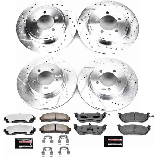 PowerStop Z36 Truck and Tow Brake Upgrade Kits for 2002-2005 EXPLORER, MOUNTAINEER - K2722-36 PowerStop Autoparts