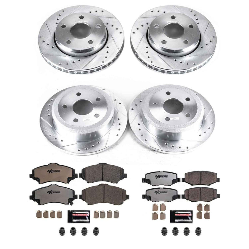 PowerStop Z36 Truck and Tow Brake Upgrade Kits for 2007-2017 WRANGLER, 2018 WRANGLER JK - K2798-36 PowerStop Autoparts