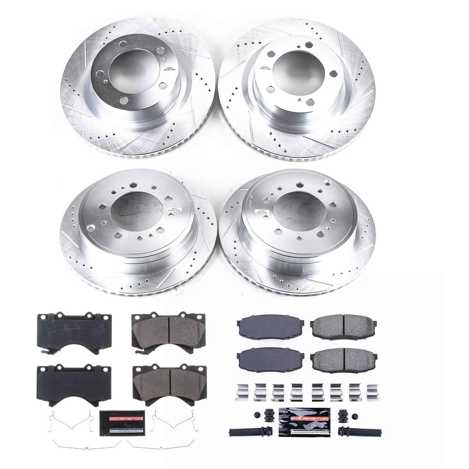 PowerStop Z23 Evolution Sport Brake Upgrade Kits K2813
