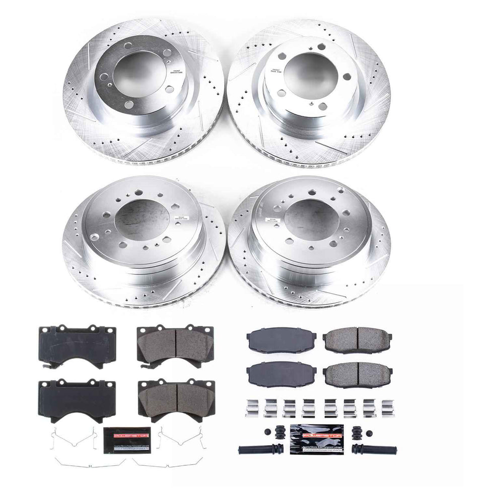 PowerStop Z23 Evolution Sport Brake Upgrade Kits K2813