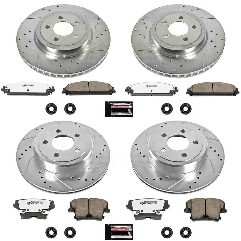 PowerStop Z26 Street Warrior Brake Upgrade Kits K2853-26 PowerStop Autoparts