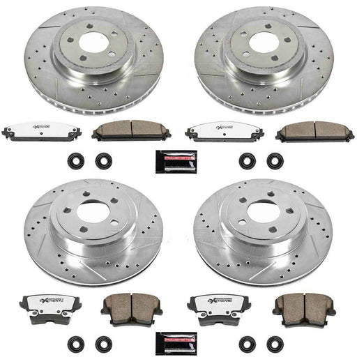 PowerStop Z26 Street Warrior Brake Upgrade Kits K2853-26 PowerStop Autoparts