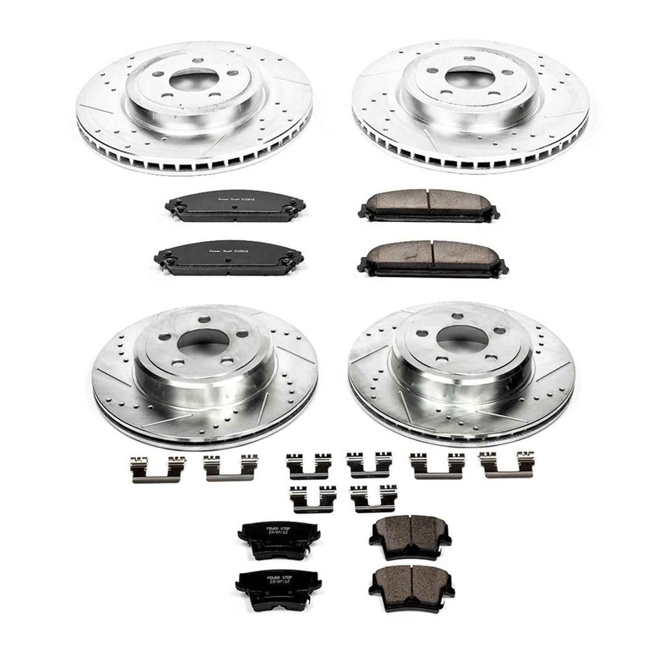 PowerStop Z23 Evolution Sport Brake Upgrade Kits K2853