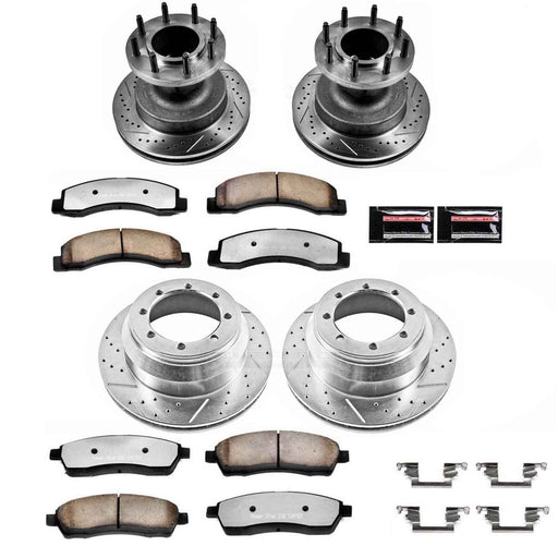 PowerStop Z36 Truck and Tow Brake Upgrade Kits for 1999-2002 F-350 SUPER DUTY - K2868-36 PowerStop Autoparts