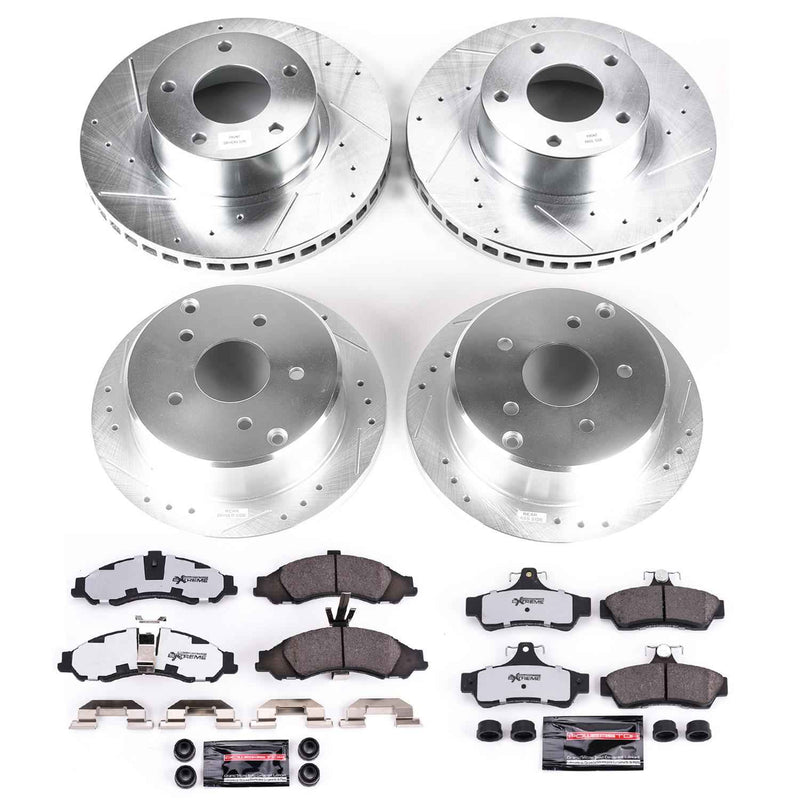 PowerStop Z26 Street Warrior Brake Upgrade Kits for 2004 GTO - K2889-26 PowerStop Autoparts