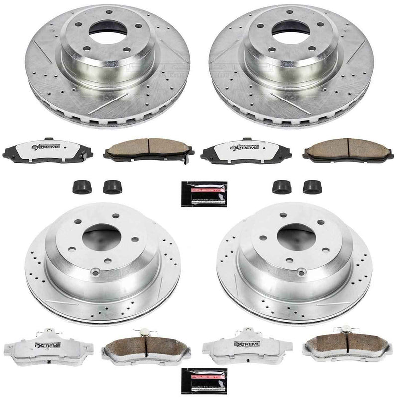 PowerStop Z26 Street Warrior Brake Upgrade Kits for 2005-2006 GTO - K2893-26 PowerStop Autoparts