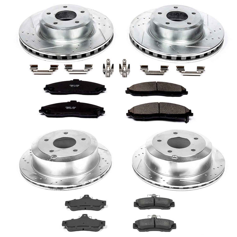 PowerStop Z23 Evolution Sport Brake Upgrade Kits for 2005-2006 GTO - K2893 PowerStop Autoparts