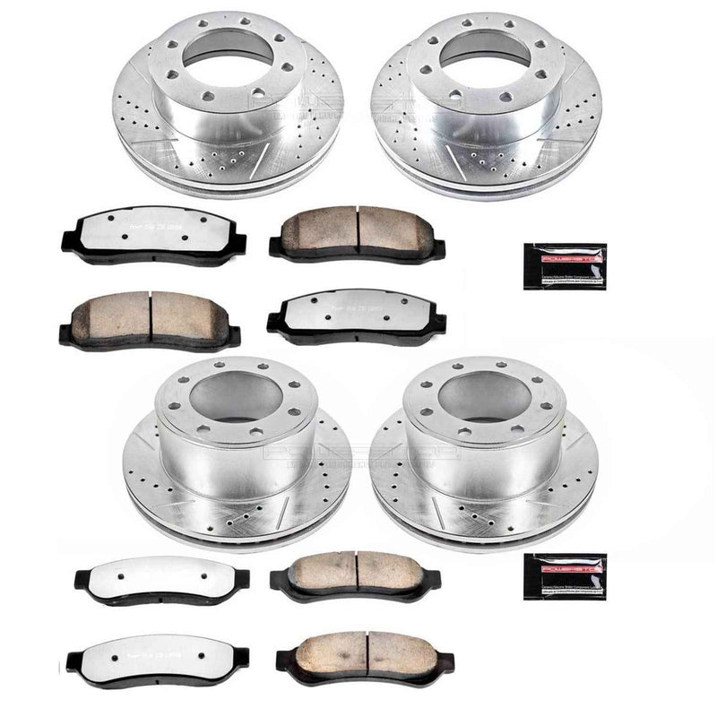 PowerStop Z36 Truck and Tow Brake Upgrade Kits for 2007-2008 F-250 SUPER DUTY, 2007-2010 F-350 SUPER DUTY - K2895-36 PowerStop Autoparts