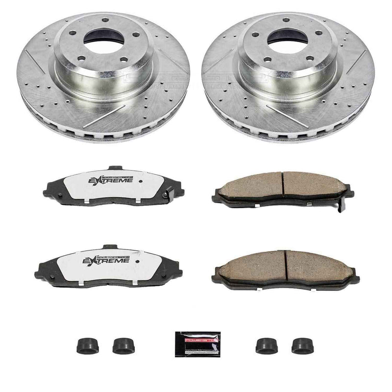 PowerStop Z26 Street Warrior Brake Upgrade Kits for 2005-2006 GTO - K2912-26 PowerStop Autoparts