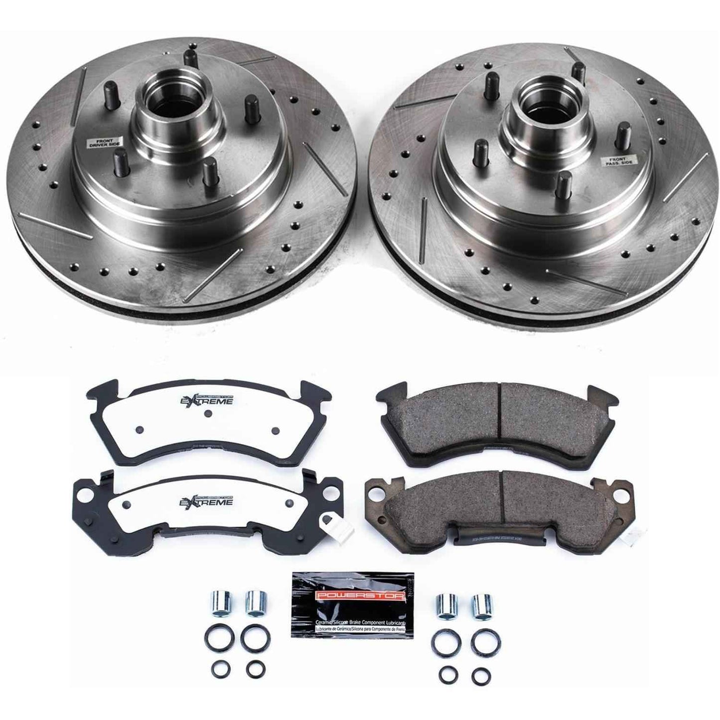 PowerStop Z26 Street Warrior Brake Upgrade Kits for 1991-1993 CAPRICE, 1994-1996 IMPALA - K2937-26