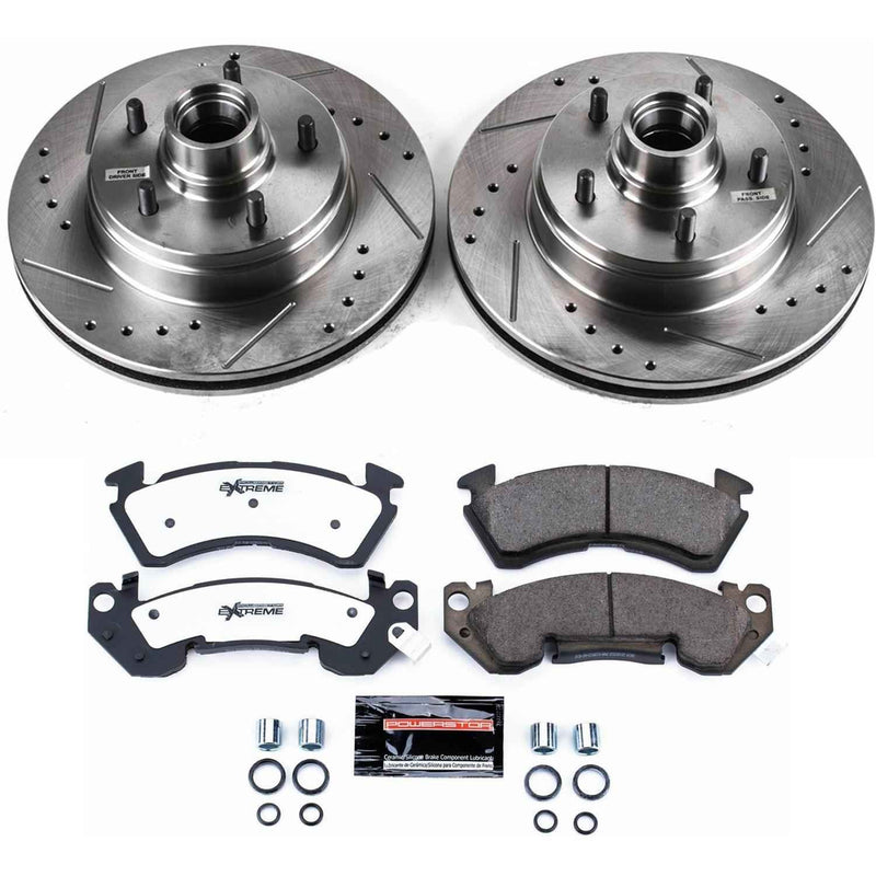 PowerStop Z26 Street Warrior Brake Upgrade Kits for 1991-1993 CAPRICE, 1994-1996 IMPALA - K2937-26 PowerStop Autoparts