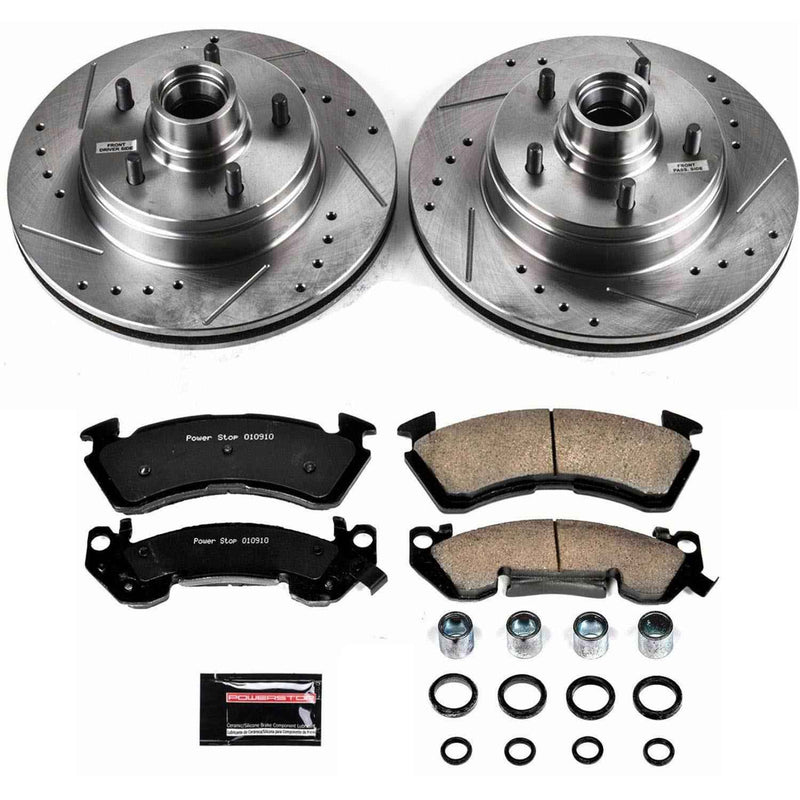 PowerStop Z23 Evolution Sport Brake Upgrade Kits for 1991-1993 CAPRICE, 1994-1996 IMPALA - K2937 PowerStop Autoparts