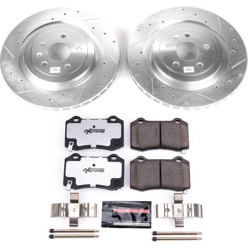 PowerStop Z26 Street Warrior Brake Upgrade Kits for 2010-2023 CAMARO, 2009-2019 CTS - K3019-26 PowerStop Autoparts